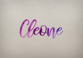 Cleone Watercolor Name DP
