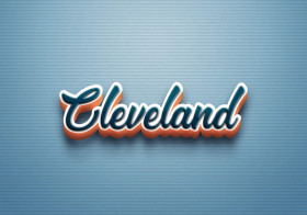 Cursive Name DP: Cleveland