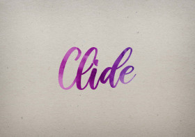 Clide Watercolor Name DP