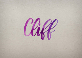 Cliff Watercolor Name DP