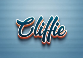 Cursive Name DP: Cliffie