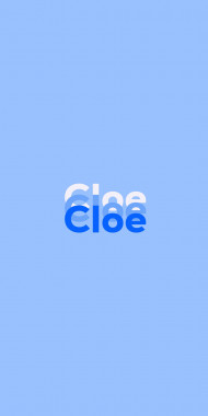 Name DP: Cloe