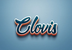 Cursive Name DP: Clovis