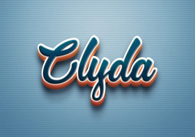 Cursive Name DP: Clyda