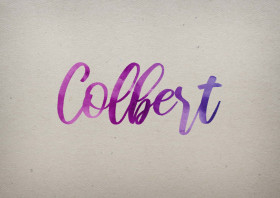 Colbert Watercolor Name DP