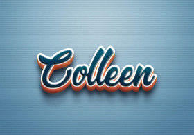 Cursive Name DP: Colleen