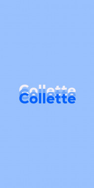 Name DP: Collette