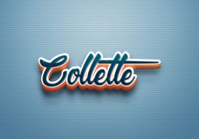 Cursive Name DP: Collette