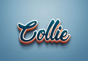 Cursive Name DP: Collie