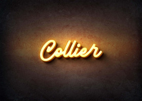 Glow Name Profile Picture for Collier