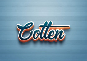 Cursive Name DP: Colten