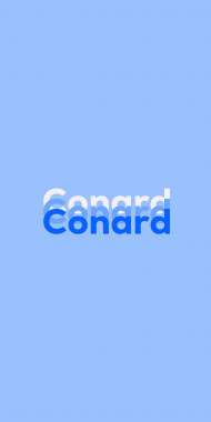 Name DP: Conard
