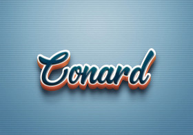 Cursive Name DP: Conard