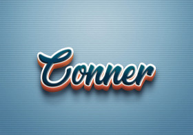 Cursive Name DP: Conner