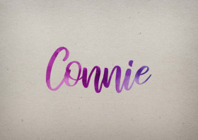 Connie Watercolor Name DP
