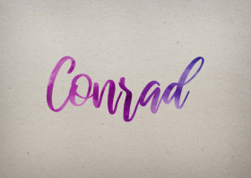 Conrad Watercolor Name DP