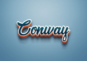 Cursive Name DP: Conway