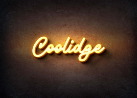 Glow Name Profile Picture for Coolidge