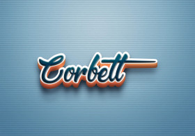 Cursive Name DP: Corbett
