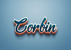 Cursive Name DP: Corbin