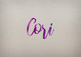 Cori Watercolor Name DP