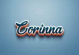Cursive Name DP: Corinna
