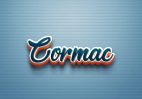 Cursive Name DP: Cormac