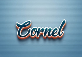 Cursive Name DP: Cornel