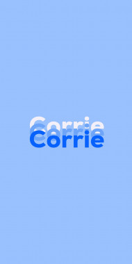 Name DP: Corrie