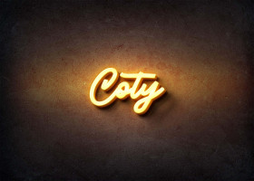 Glow Name Profile Picture for Coty