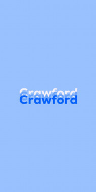 Name DP: Crawford