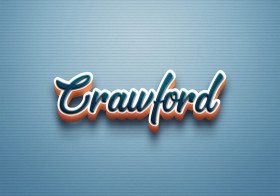 Cursive Name DP: Crawford