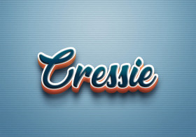 Cursive Name DP: Cressie