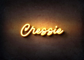 Glow Name Profile Picture for Cressie