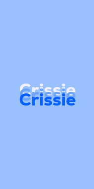 Name DP: Crissie