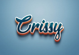 Cursive Name DP: Crissy