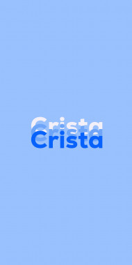 Name DP: Crista