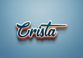 Cursive Name DP: Crista