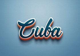 Cursive Name DP: Cuba