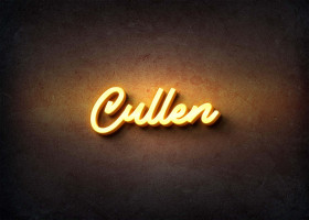 Glow Name Profile Picture for Cullen