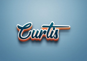 Cursive Name DP: Curtis