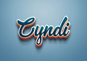 Cursive Name DP: Cyndi