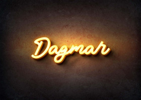 Glow Name Profile Picture for Dagmar