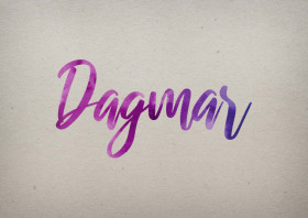 Dagmar Watercolor Name DP