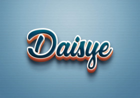 Cursive Name DP: Daisye