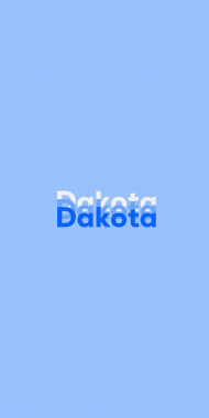 Name DP: Dakota