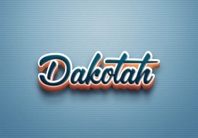 Cursive Name DP: Dakotah