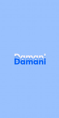 Name DP: Damani