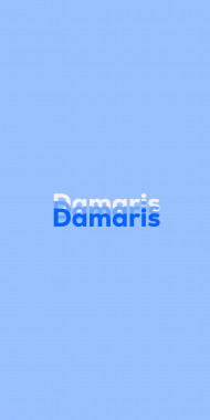 Name DP: Damaris
