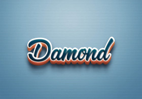 Cursive Name DP: Damond